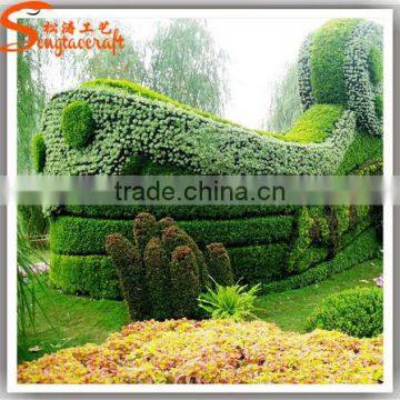 Factory Design Experienceed Manufacturer Customize Artificial Fake Garden Grass Animal Grass Decoration photo-2