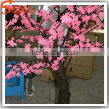 Led Japanese Cherry Blossom Tree Light and Leaves Wholesale Guangzhou Showroom photo-2