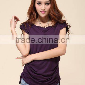 Ladies Fashion Candy Color Summer Style Female T-shirt Shirt Sell Like Hot Cakes Top photo-4