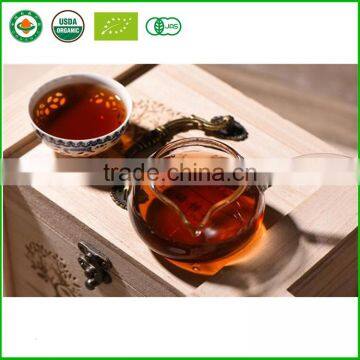 Wholesale Mellow Taste Weight Lose Loose Puerh Tea Highly Welcomed Detox Tea Yunnan Famous Ripe Royal Puer Tea photo-3