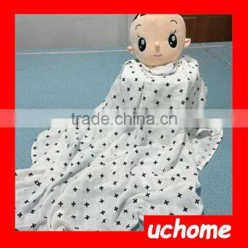 UCHOME Cotton Muslin Swaddle Blanket Baby Muslin Wraps, Baby Muslin, Baby Blanket photo-4