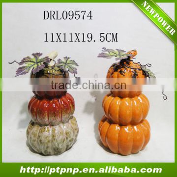 New Hot Ceramic outdoor Pumpkin home and garden decoration