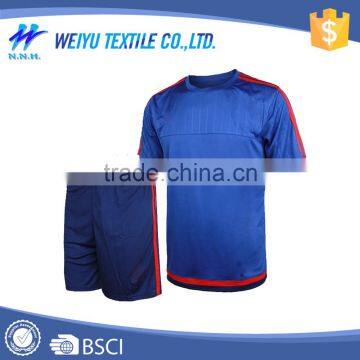 Fashion Customized Short Sleeve Cheap Soccer Jersey Set photo-5