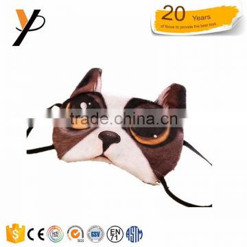 Custom logo print 3D travel mask gift for kids adults eye sleep mask