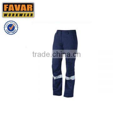 Womens Industrial Engineered cotton drill work pants