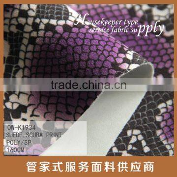 Fabric Polyester Scuba,scuba Knitted Fabric photo-2