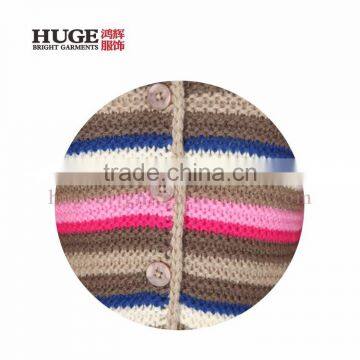 Long Sleeve Wool Latest Knitting Sweater Designs For Girls photo-3