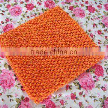 Crochet Headband for Baby Tutu Tops Solid Colors Crochet Tube Headband 9 Inches Crochet Top photo-3