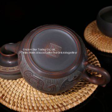 Chinese Qinzhou Nixing Pottery Large Capacity Purple Clay Pot Pure Handmade Maestro Kungfu Tea Pot photo-3
