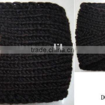 Fashion New Hot Knitted Acrylic Designer Feather Headband for Winter photo-6