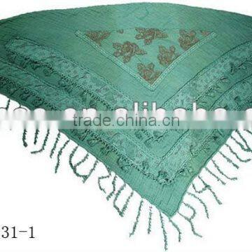 Fashion lace scarf 100%cotton