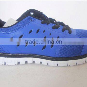 Mesh Upper Attractive Design Cotton Fabric EVA Sole Men Cheap Sports Shoes photo-2