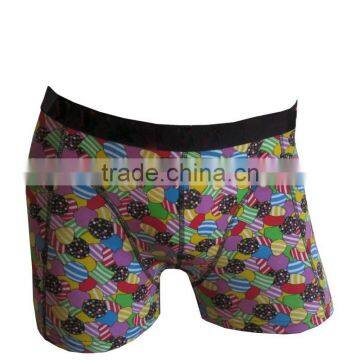 New arrival boy's boxer short underwear with reactive printing