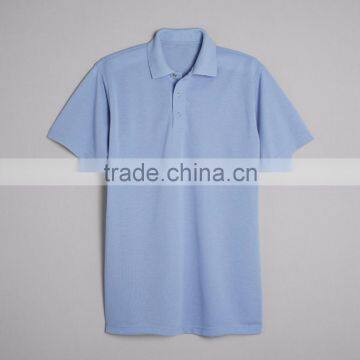 Three Gripper Front Placket Mens Polo Company Uniform 100% Polyester Pique Material Customize Color Brand Logo Worker Suit photo-2