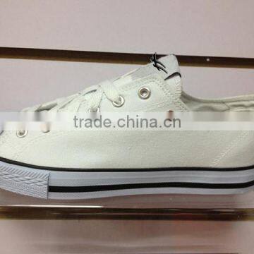 2014 plain white canvas shoes