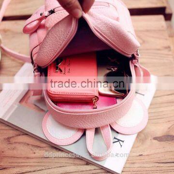 2017 Fashion Angel Kiss Bags Pink Blue PU Shoulder Bag for Girls photo-3