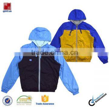 fashion mens spring double face nylon jacket