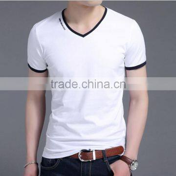 zm40287b wholesale high quality men's cotton summer knitted short sleeve shirts