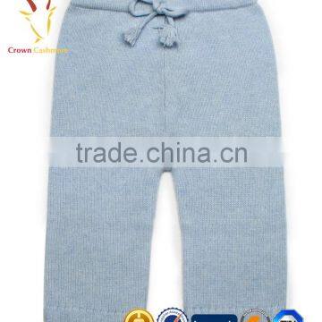 Colorful 100% Pure Cashmere Knitted Wool Pants Trousers