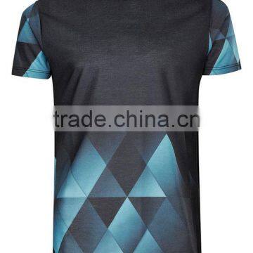 China Manufacturer Wholesale Quickly Dry Fiber Sublimation Loose Sports t Shirts photo-6