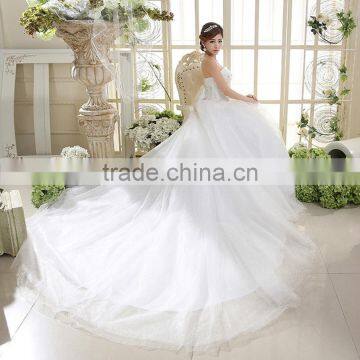 China Custom Made Wedding Dress Low Price Guangzhou Wedding Dress photo-2
