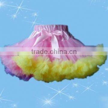 2014 Spring New Sweet Charming Baby Kids Girls Fluffy Dance Wear Pettiskirts Cute Chiffon Tutu Princess Skirts photo-5