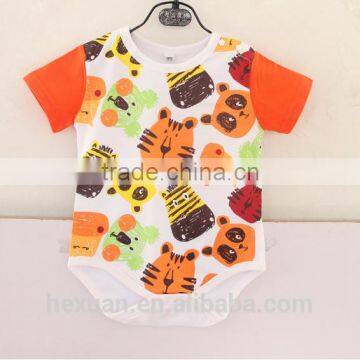 Animal Short Sleeves Baby Romper photo-2