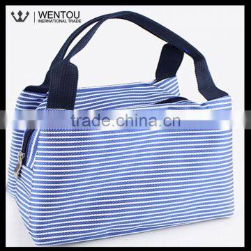 New Fashion Thermal Stripe Lunch Bag