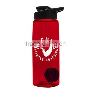 USA Made 26 Oz. Tritan Flair Bottle With Mixer Ball - BPA-free, Has a Drink-thru Lid, Mixing Ball and Comes With Your Logo photo-4