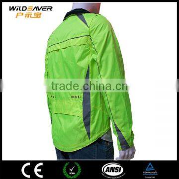 Rain Jacket With LED Waterproof Soccer Jersey Blank Motorcycle Jacket photo-4