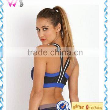 2016 Custom Women Sexy Sports Yoga Bra With Fitness Wear Gym Wear
