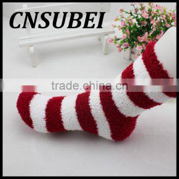 Womens Sleeping Polyester Warm Microfiber Bed Tube Socks photo-1
