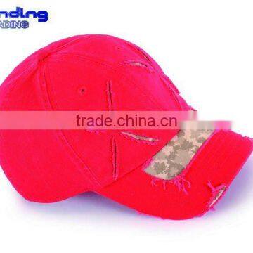 Customized 100% Cotton Running Cap