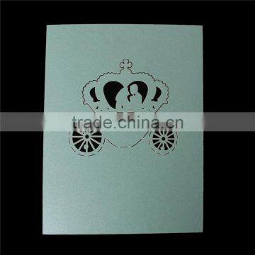 Paper Wedding Party Name Place Card Crown Mint Green photo-2