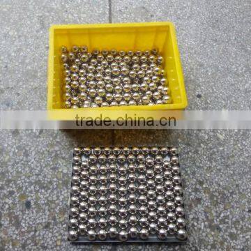 8mm Stainless Steel Solid Balls, G10 grass