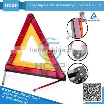 Dazzling Triangular warning for car