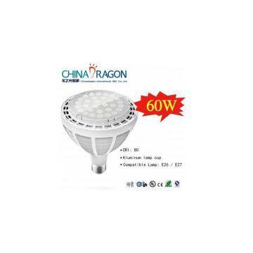 LED high power PAR38 spotlight 60 watt light source E27 screw
