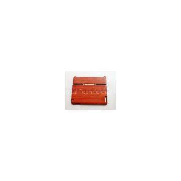 Red Brazil Bubinga Ipad Wooden Case For Kid , Ipad Smart Cover