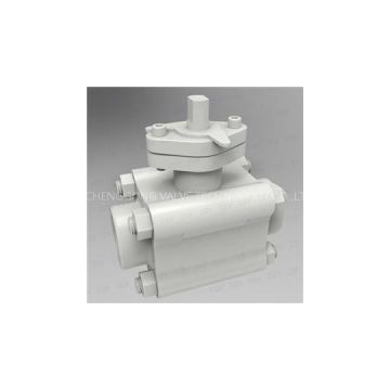 API 6D Carbon And Stainless Steel Forged SW Or NPT Ball Valve