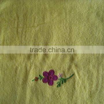 100%cotton Embroidery Terry Face Towel photo-2