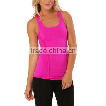 Custom Women Wholesale sport Singlets Rose Red Sexy Tank Top in Bulk