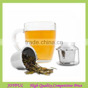 Factory wholesale cheap food grade tea strainer stainless steel