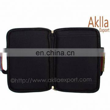 Peruvian Handmade Tablet Case Holder of Aguayo Fabric Blanket 8" Inches photo-5