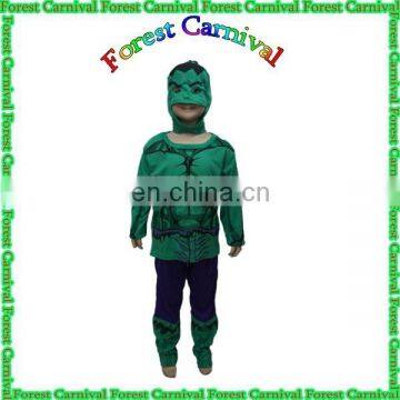 20141310 Green Giant Hulk Costume Child Perform Costumes