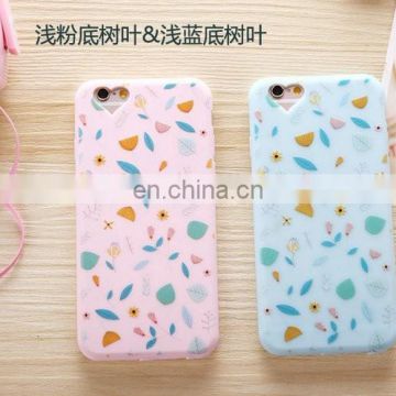 High quality customize silk print silicone rubber phone case for phone protect