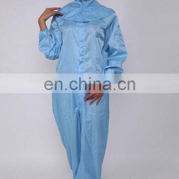 High quality wholesale Antistatic coverall cleanroom coverall dust free coverall