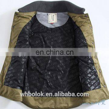 OEM Service Casual Style Winter Sportswear Polyester Padded Vest for Men photo-3