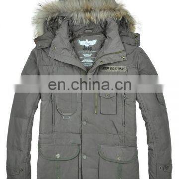 2014 new fashion goose down long coat