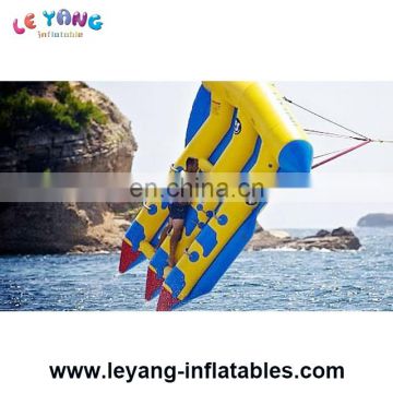 Inflatable Flying Fish Crazy Water Sports Game / Inflatable Towable Flyfish