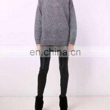 Five Pockets Design Slim Tight Leather Pants photo-3